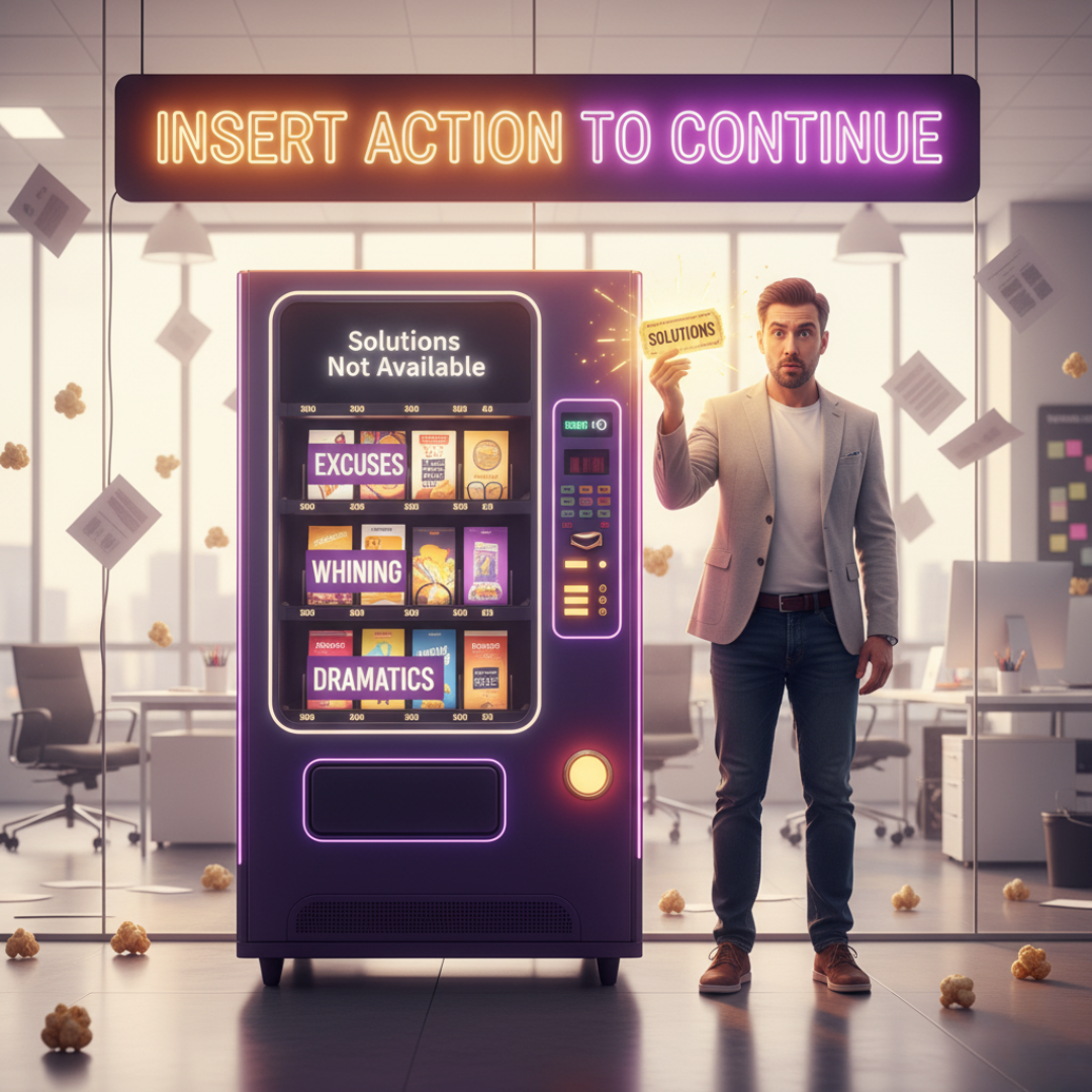 Whining without action is laziness